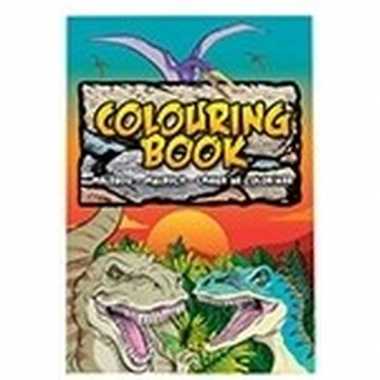Kinderspeelgoed dinosaurussen thema kleurplaten a4 formaat kleurboeke