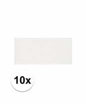 10x crepla foam rubber plaat wit