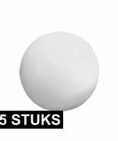 15x stuks piepschuimen ballen 7 cm