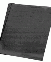 15x vel hobby karton zwart 48x68 cm
