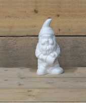 1x knutselmateriaal tuinkabouters 28 cm van piepschuim