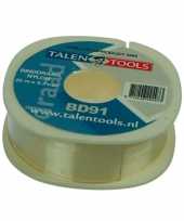 1x nylon draad transparant 25 meter x 0 5 mm