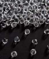 Decoratie diamantjes transparant 9 mm