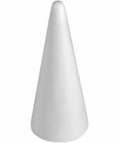 Piepschuimen kegel 28 cm hoog