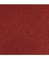 Scrapbooking papier rood glitter
