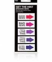 Stickers groot nieuws